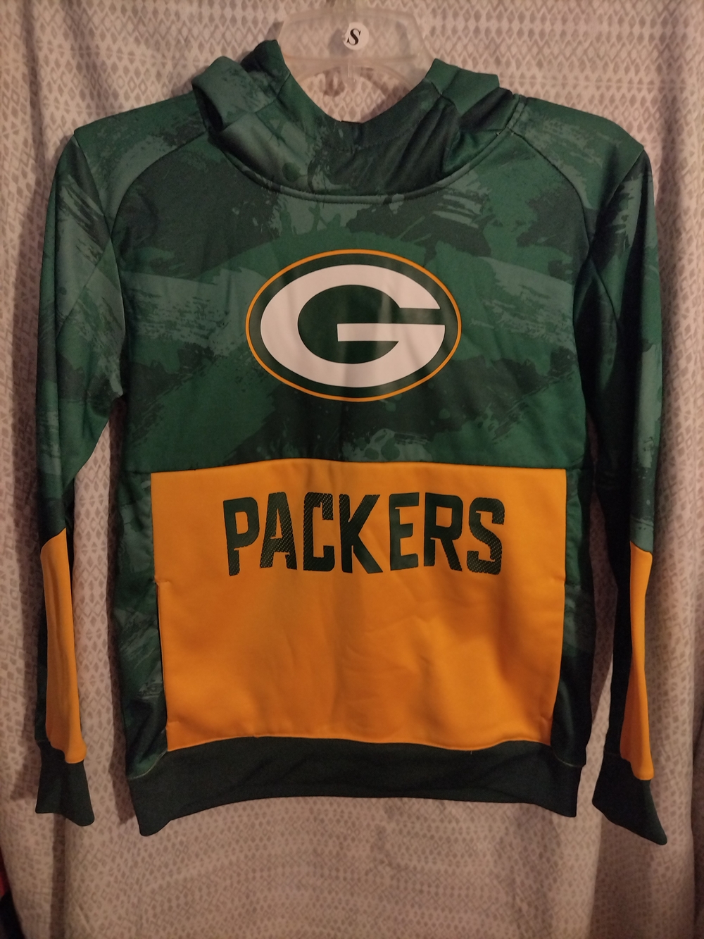 NFL Green and Gold Packers Pullover Hoodie
